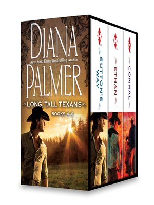 cover image of Diana Palmer Long, Tall Texans Series Books 4-6